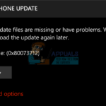 Cómo arreglar el error 0x80073712 en Lumia 950