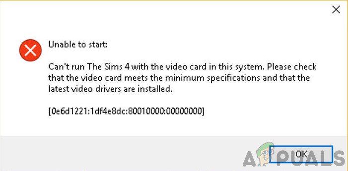 Comment corriger l'erreur de la carte vidéo des Sims 4 ?