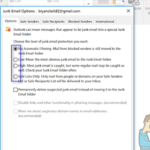 Cómo bloquear los correos electrónicos no deseados en Outlook