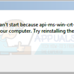 Arreglar: "api-ms-win-crt-heap-I1-1-0.dll" falta en tu ordenador