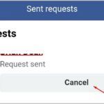 Buscar-Cancelar todas las solicitudes de amistad enviadas en la aplicación de Facebook