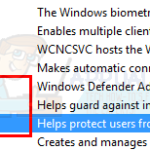 Corrección: Código de error de Windows Defender 0x800b0100