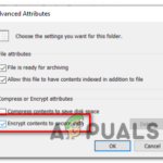 Corregir "Error ocurrido al aplicar atributos al archivo" en Windows