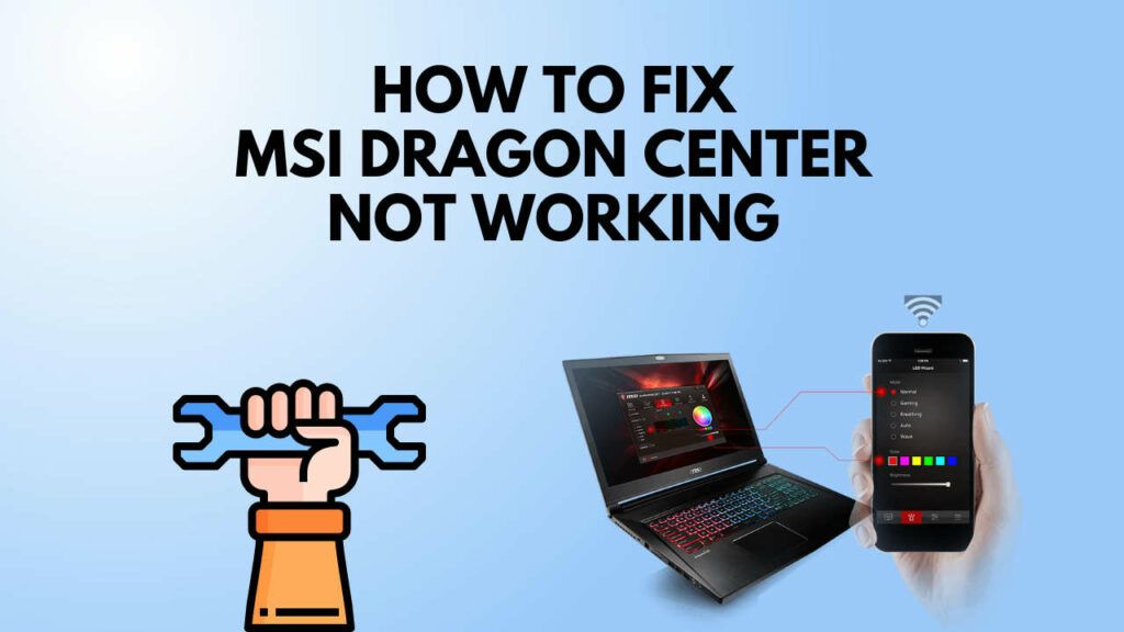 arreglar-msi-dragon-center-no-funciona