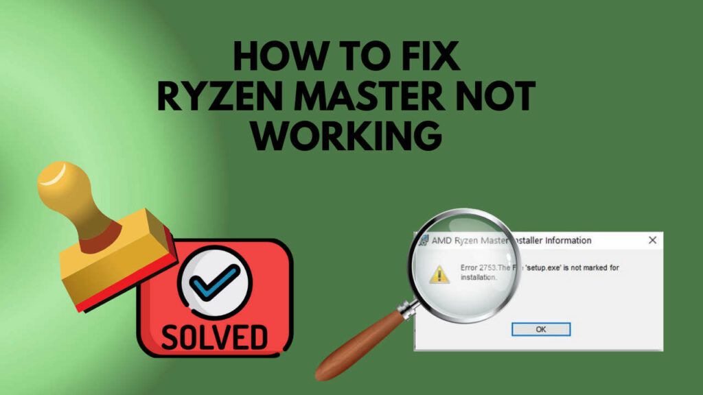 arreglar-ryzen-master-no-funciona