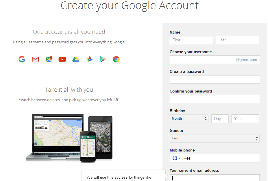 Google Mail - Inscrivez-vous et créez un compte Gmail