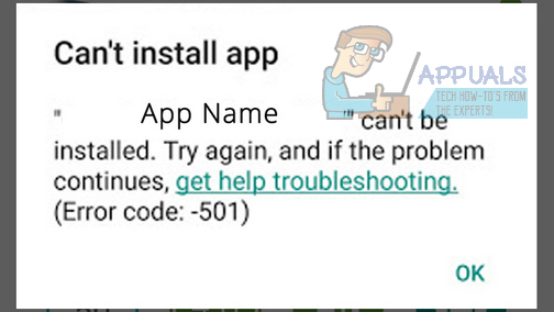SOLUTION : Erreur 501 du Google Play Store