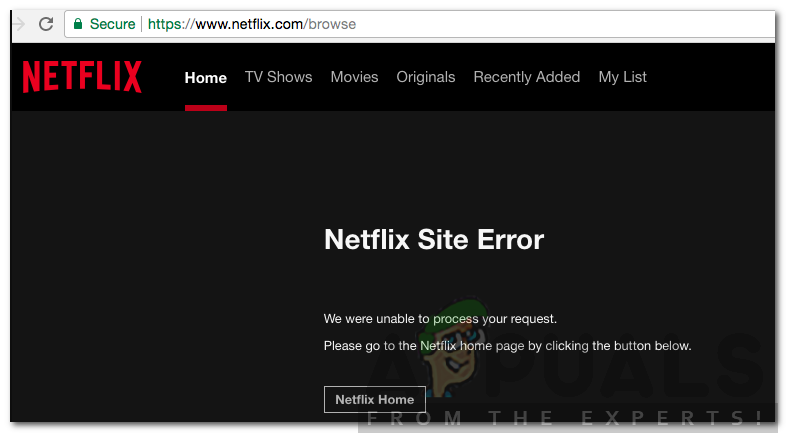 Comment corriger l'erreur du site Netflix