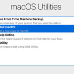 Arreglar: La utilidad de disco no se carga en MacOS