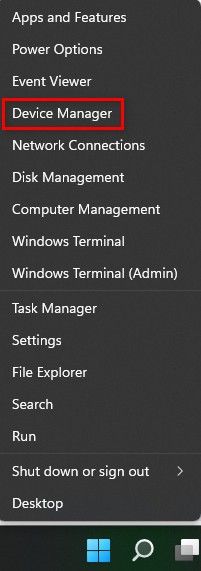 Administrador de dispositivos de Windows 11